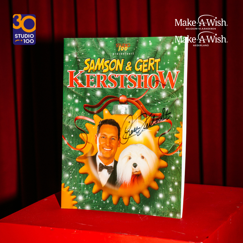 Samson & Gert programmabrochure 2001 (gesigneerd)