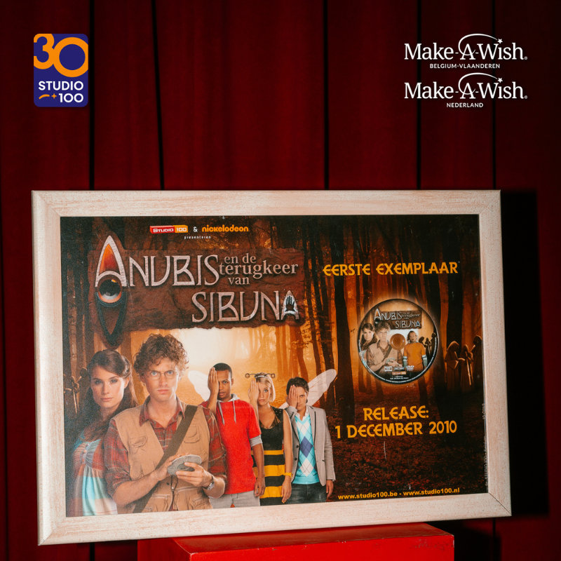 Eerste exemplaar van de film: Anubis en de terugkeer van Sibuna