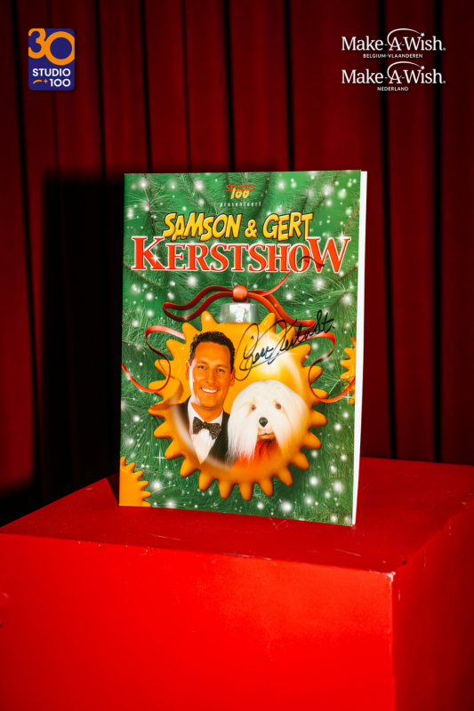 Samson & Gert programmabrochure 2001 (gesigneerd)