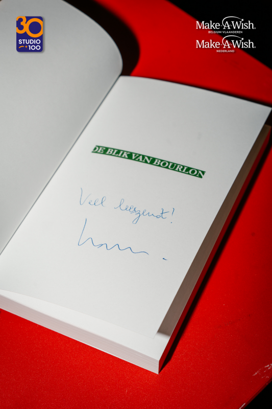 Boek 'De blik van Bourlon' (gesigneerd)