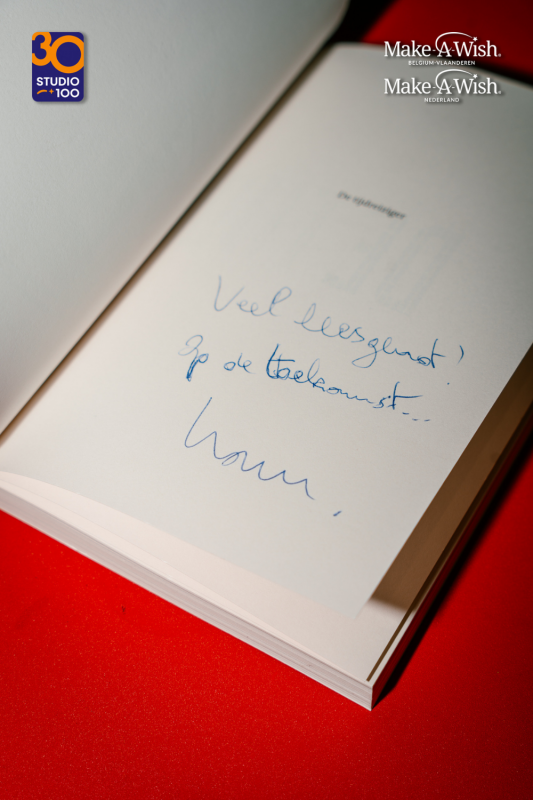 Boek 'De tijdreiziger' (gesigneerd)